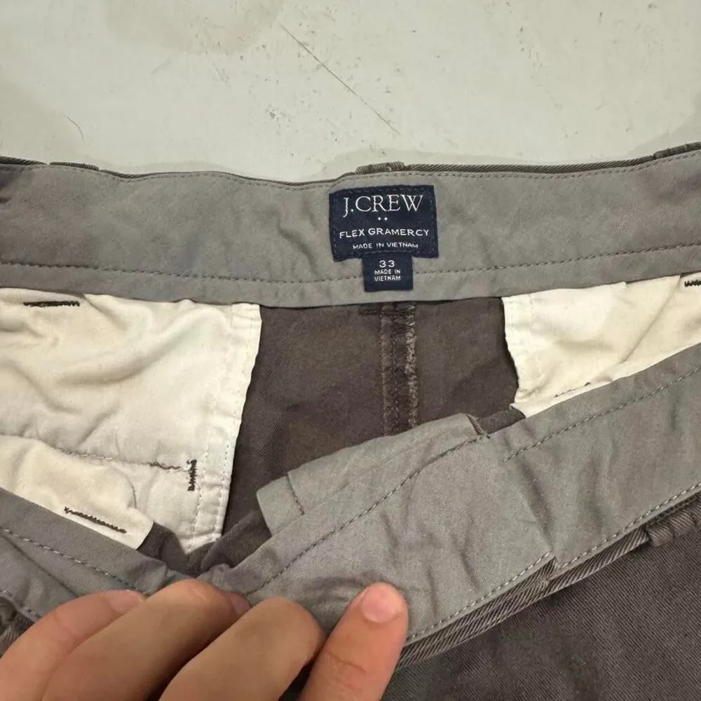 Jcrew Men's Brown and Grey Shorts